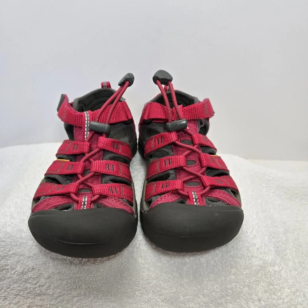 Keen Kids Red and Black Water Shoes